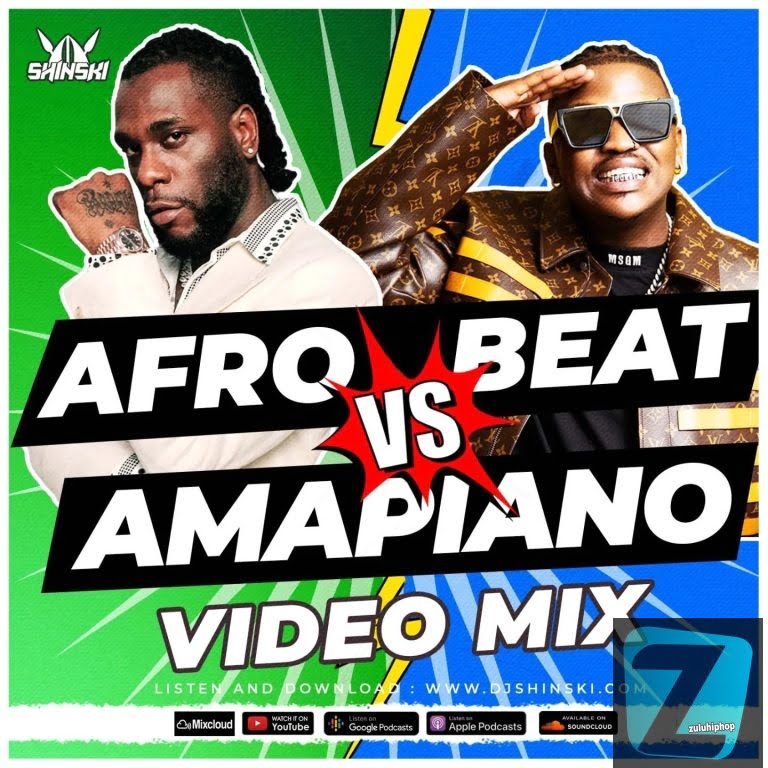 DJ Shinski Ft. Focalistic & Burna Boy– Afrobeats vs Amapiano Mix