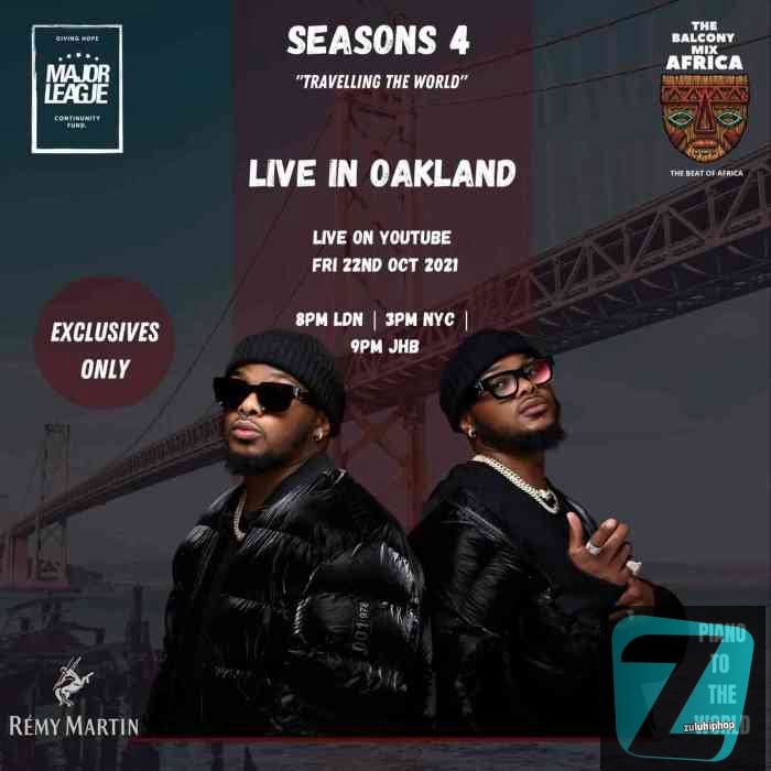 Major League – Amapiano Balcony Mix Live In Oakland